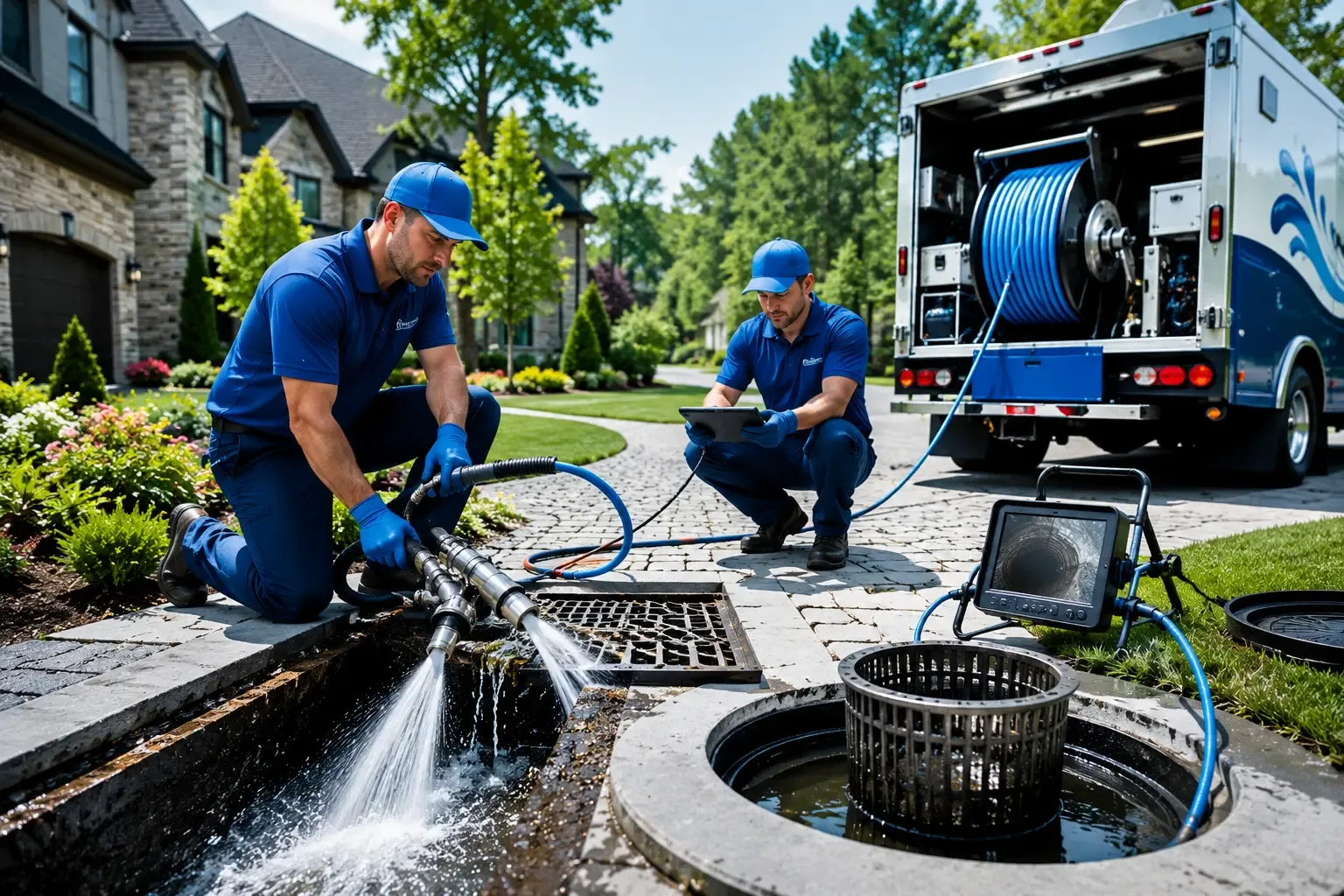 Local outdoor drain cleaning professionals in Garland, NE